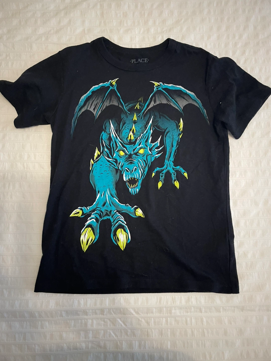 The Children's Place Black Dragon T-Shirt