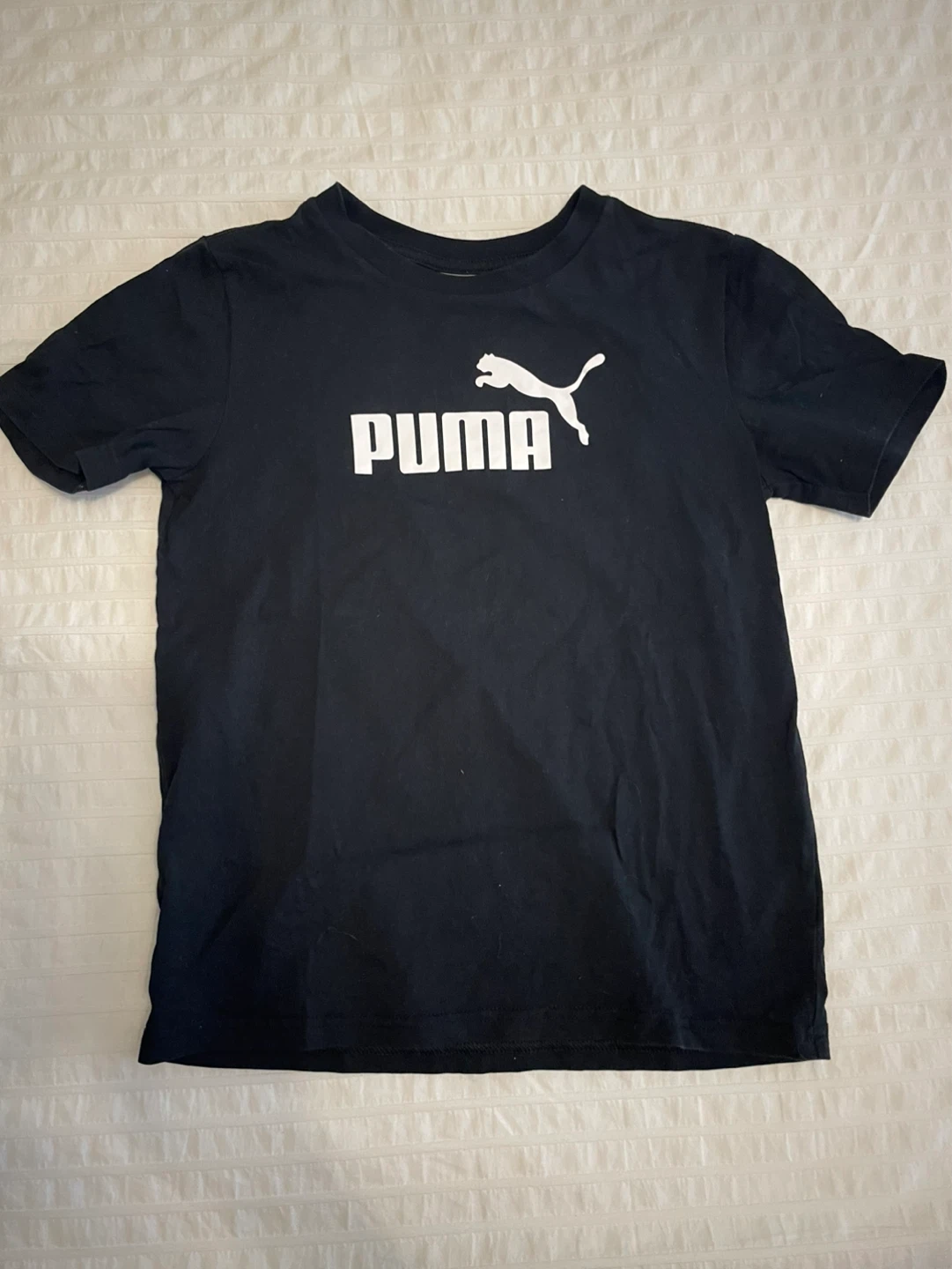 Puma T-Shirt and Tank Top - Black and White