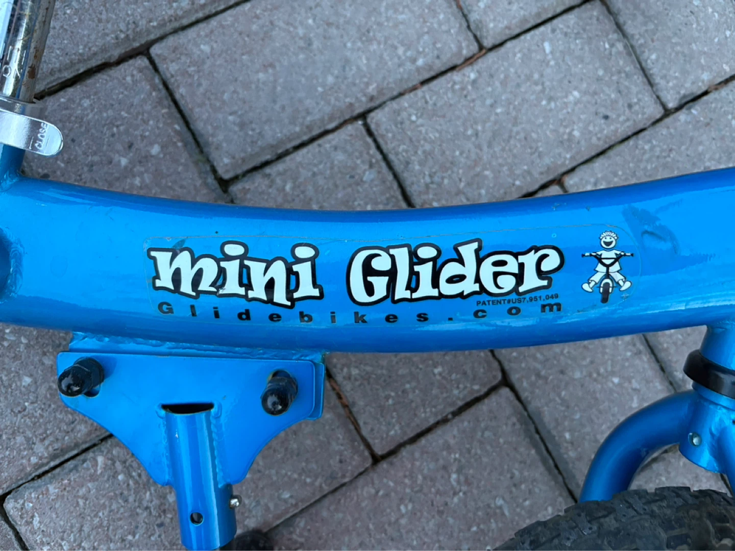 Blue Mini Glider Balance Bike - photo 3
