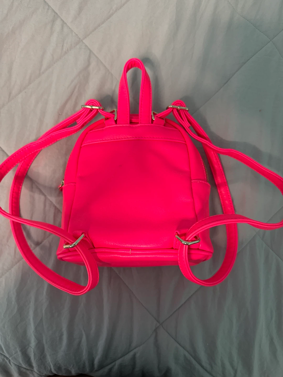 Guess Neon Pink Mini Backpack - photo 2