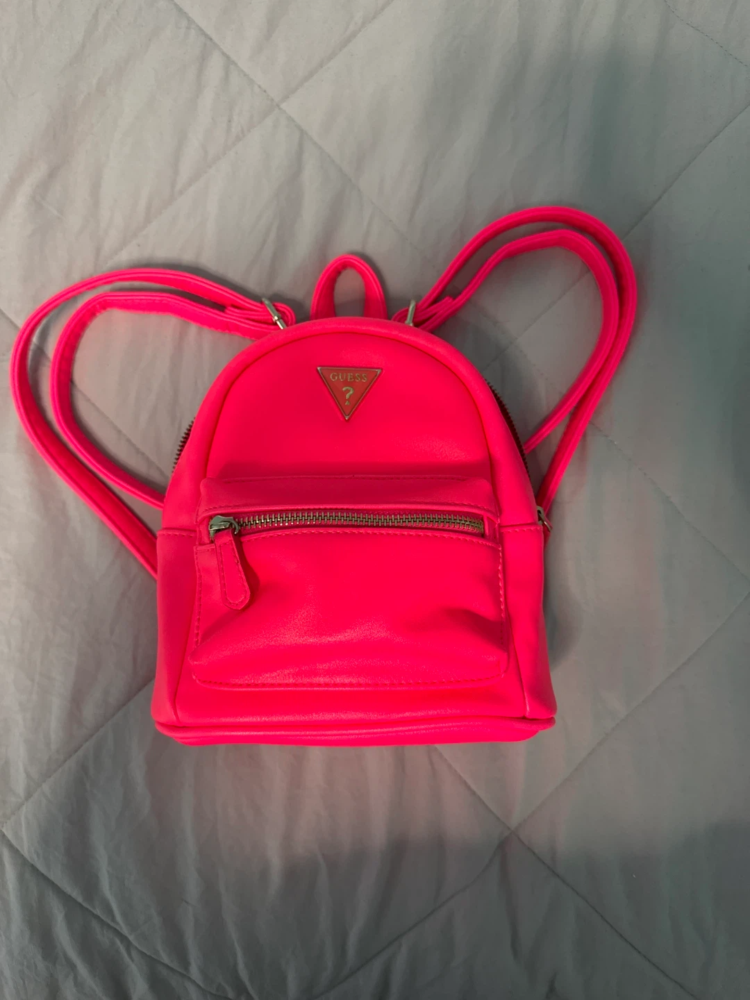 Guess Neon Pink Mini Backpack
