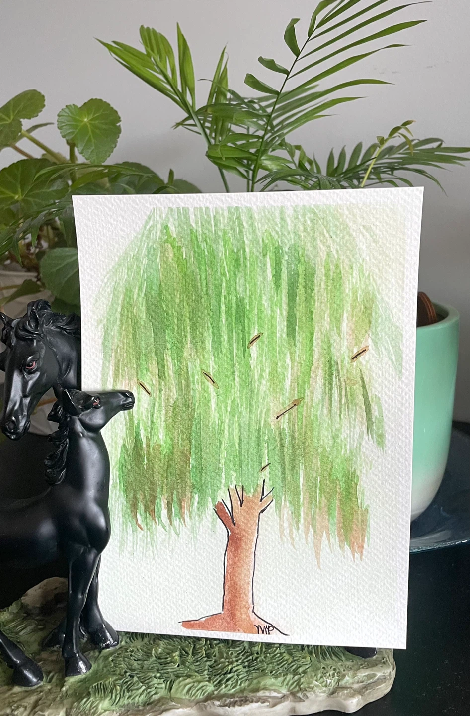 Watercolor  Paintings 5x7 - photo 3