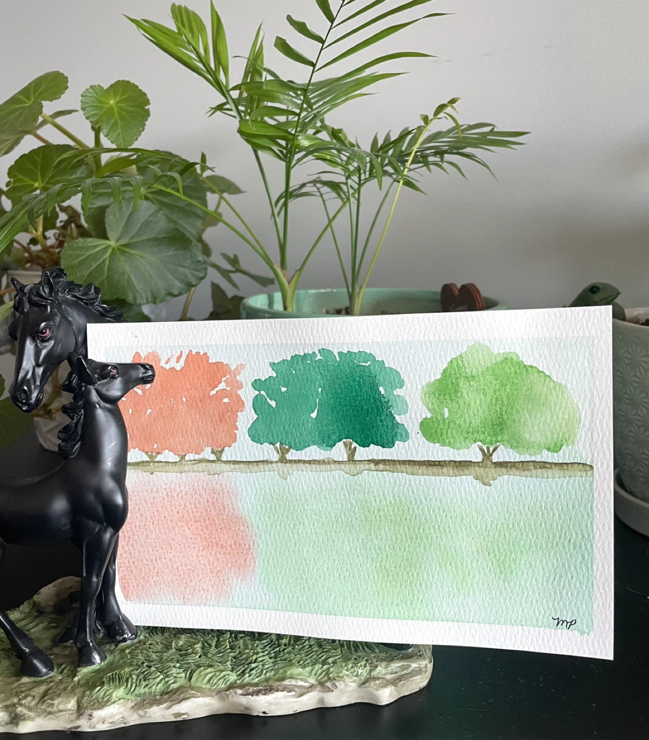 Watercolor  Paintings 5x7 - photo 4