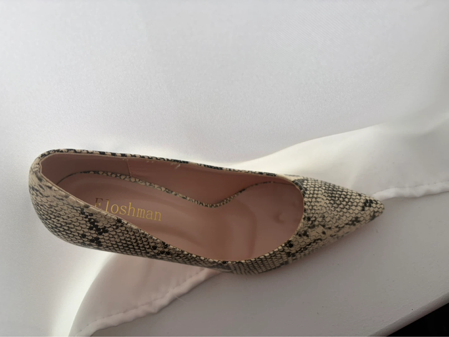 New Women's Snake Print Heels - photo 3