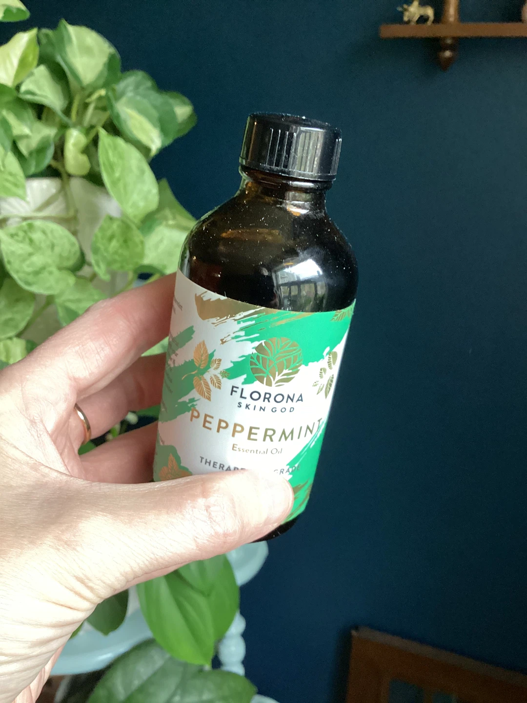 Florona Skin God Peppermint Essential Oil 4 fl oz (118ml) - photo 2