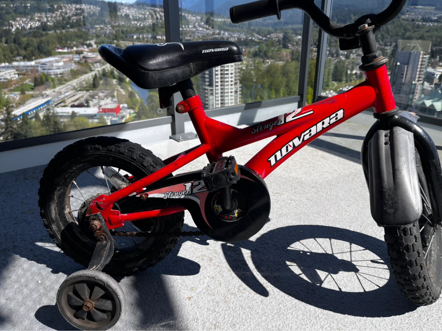 12" Kids Bike with training wheels - photo 2