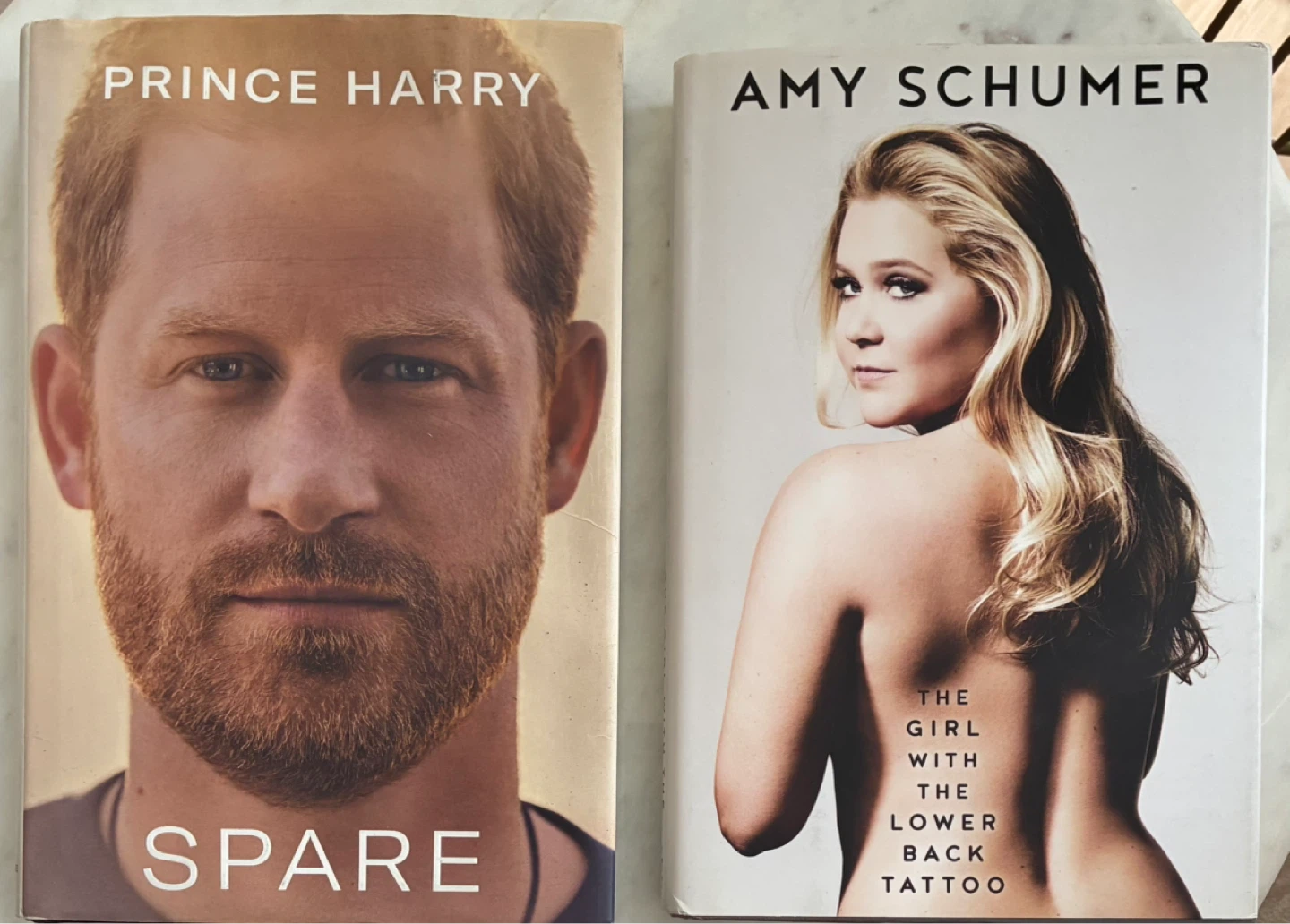 “Spare” and “The Girl With the Lower Back Tattoo”