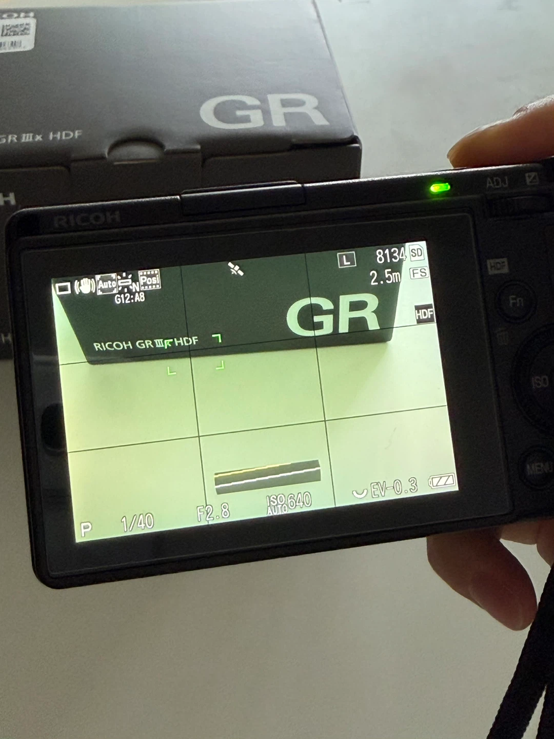 *Open Box* New Ricoh GR IIIx HDF Digital Camera - photo 2