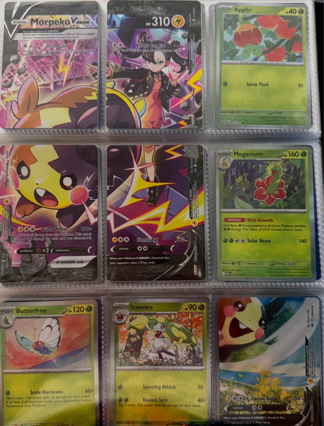 Morpeko V-union set of 4 plus 1 other connecting card - photo 3