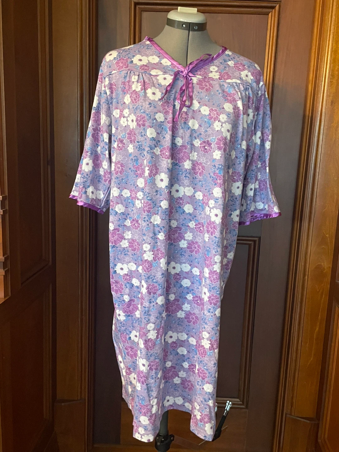 Floral Nightgown (Silvert’s) - size S