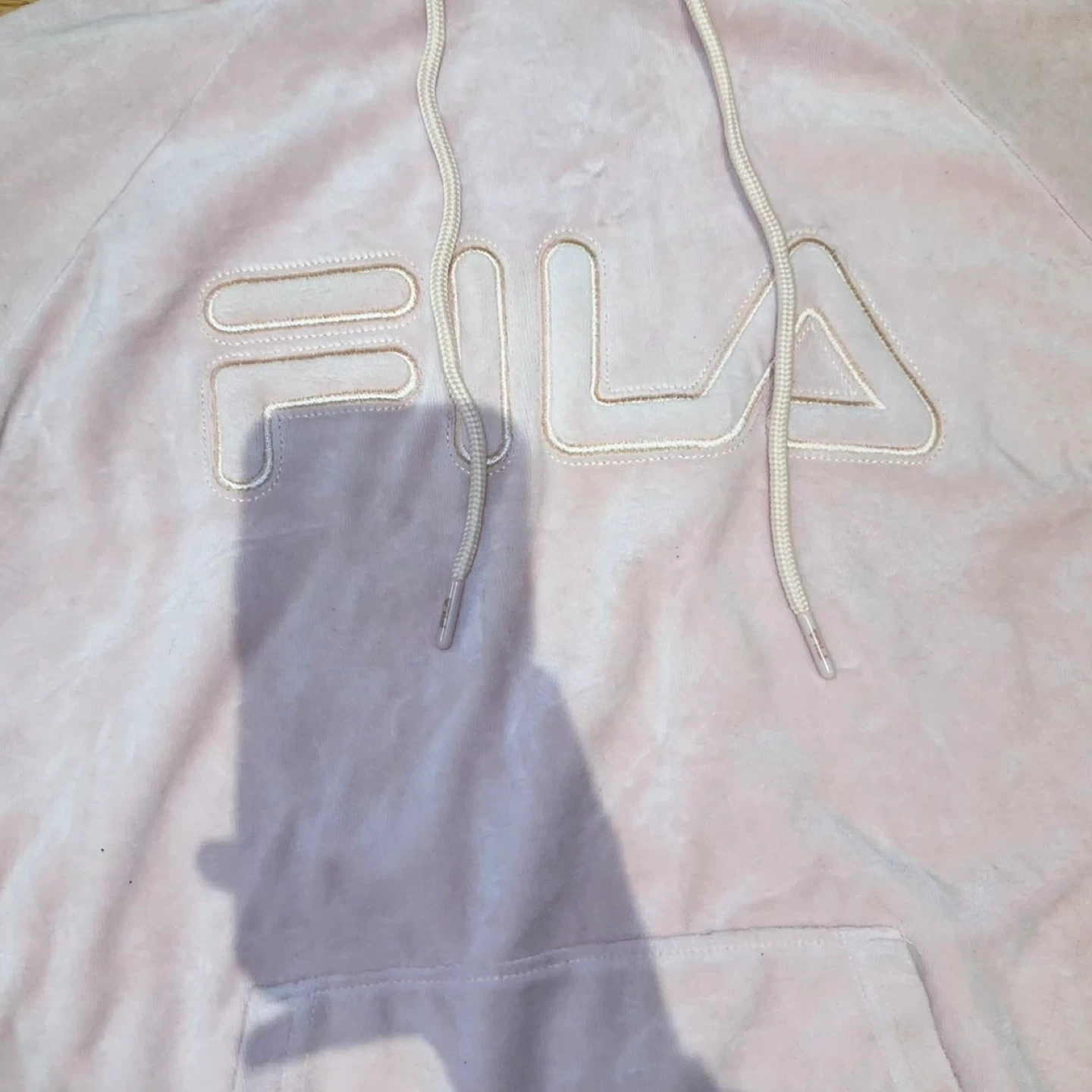 Fila Evening Sand Velour Hoodie S - photo 2