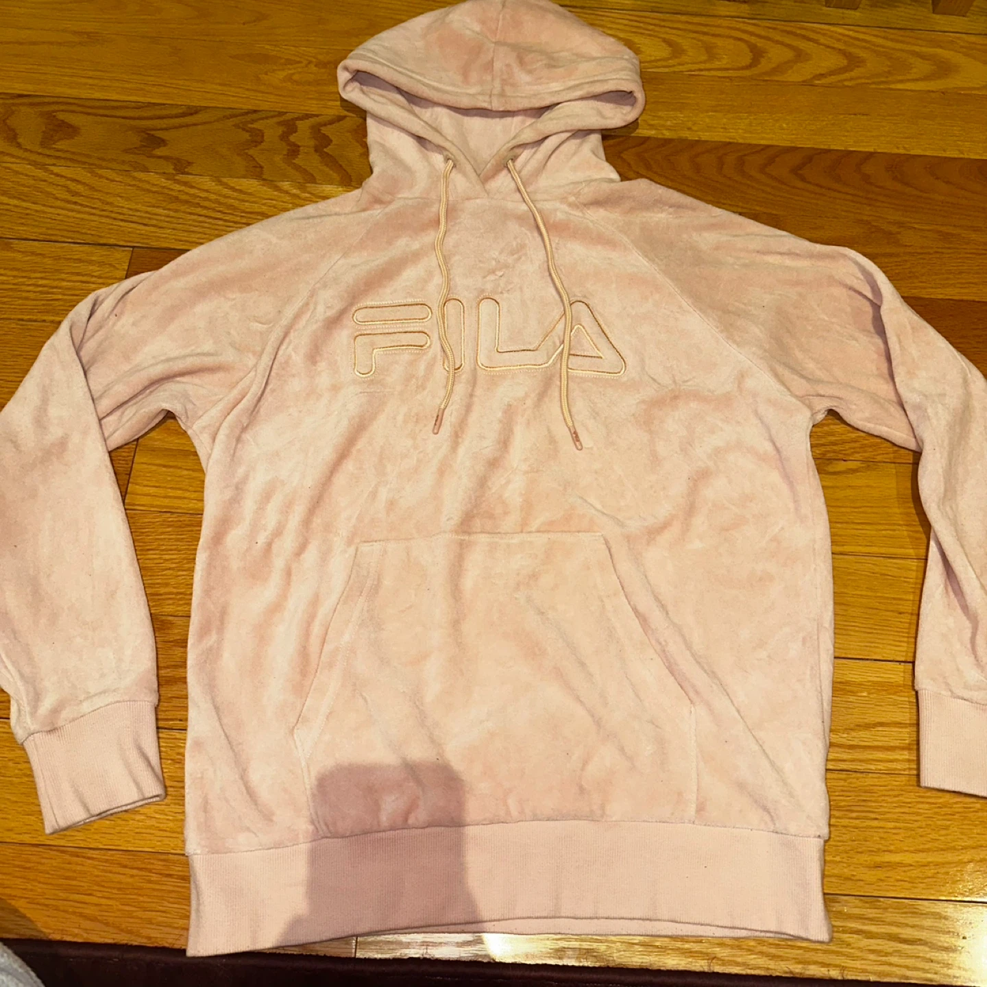 Fila Evening Sand Velour Hoodie S