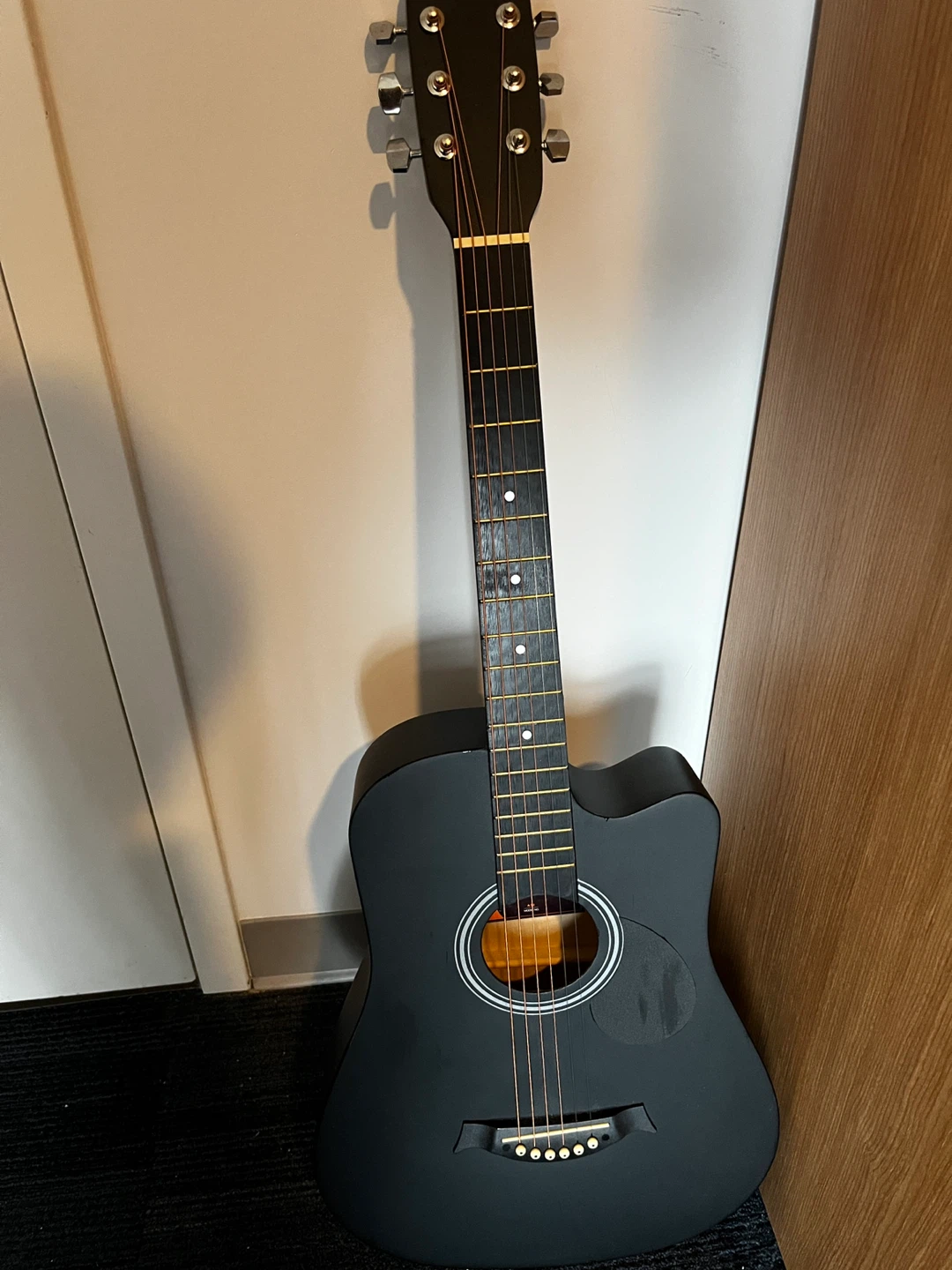 Lankro Acoustic Guitar - Black