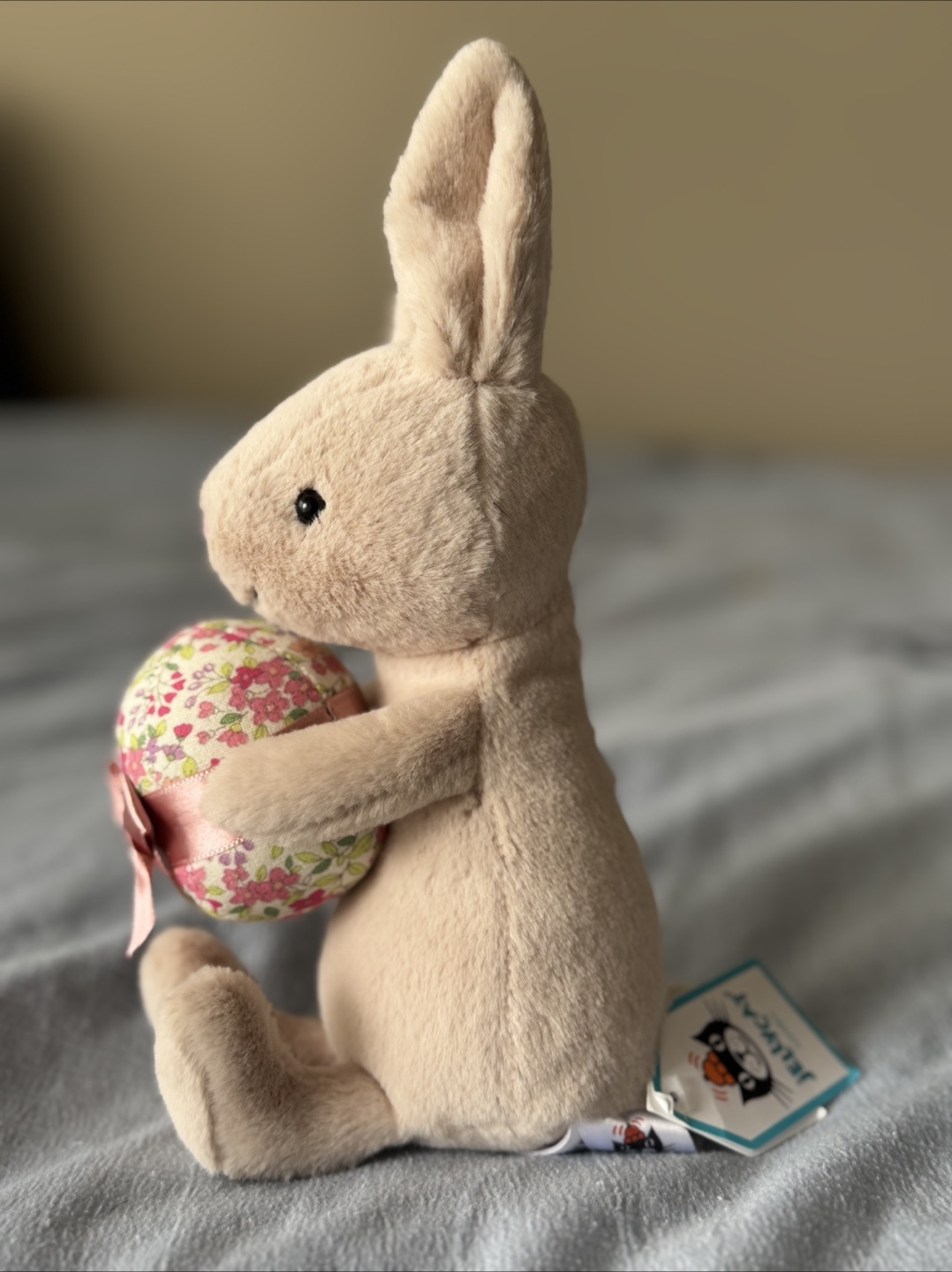 Jellycat Bunny Plush with Floral Egg - photo 2