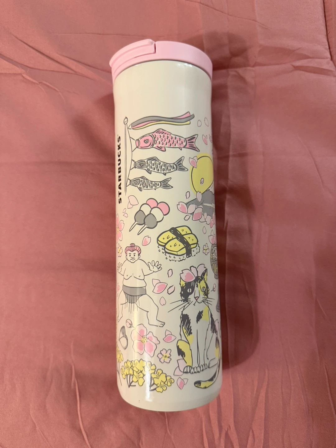 Starbucks Insulated Tumbler with Japanese Theme