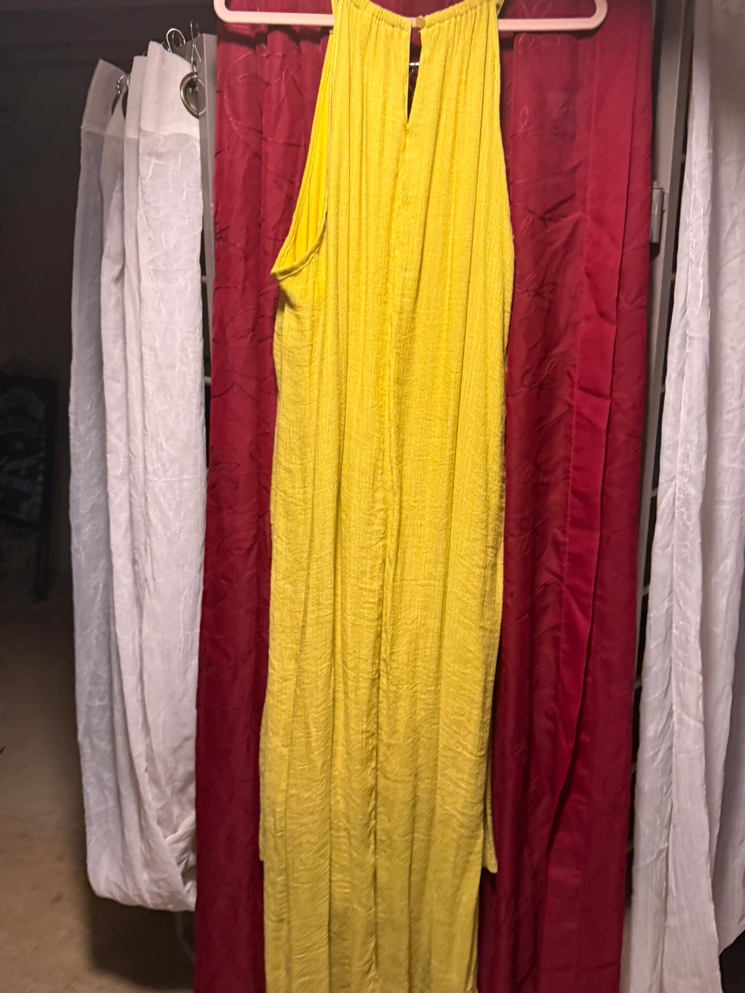 Millie G. Yellow Ruffle Maxi Dress - photo 5