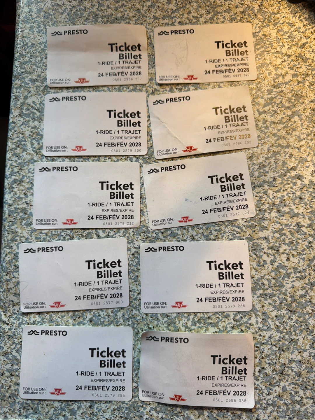 Presto  14 Tickets