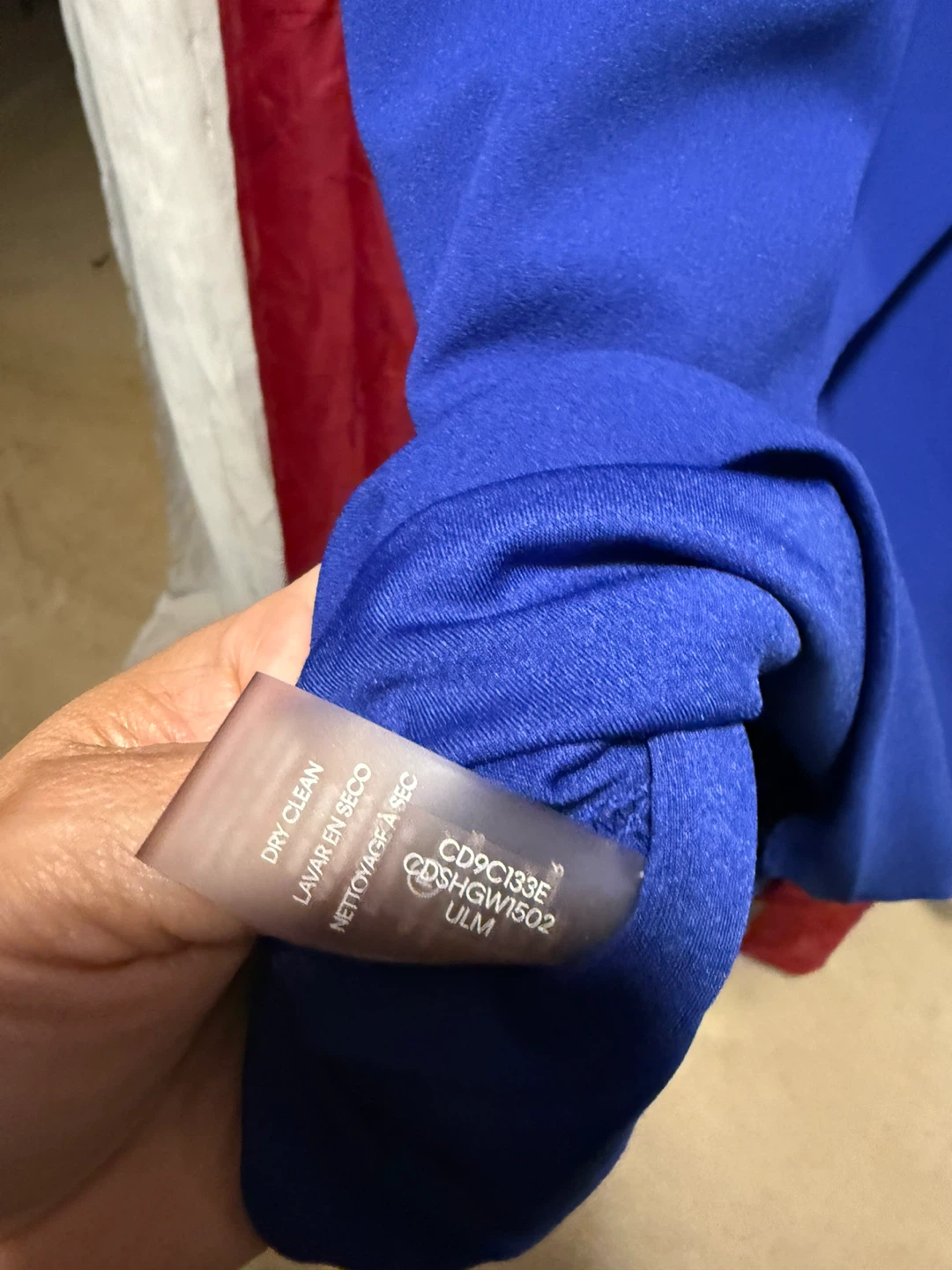 Calvin Klein Blue Bell Sleeve Dress - Size 8 - photo 4