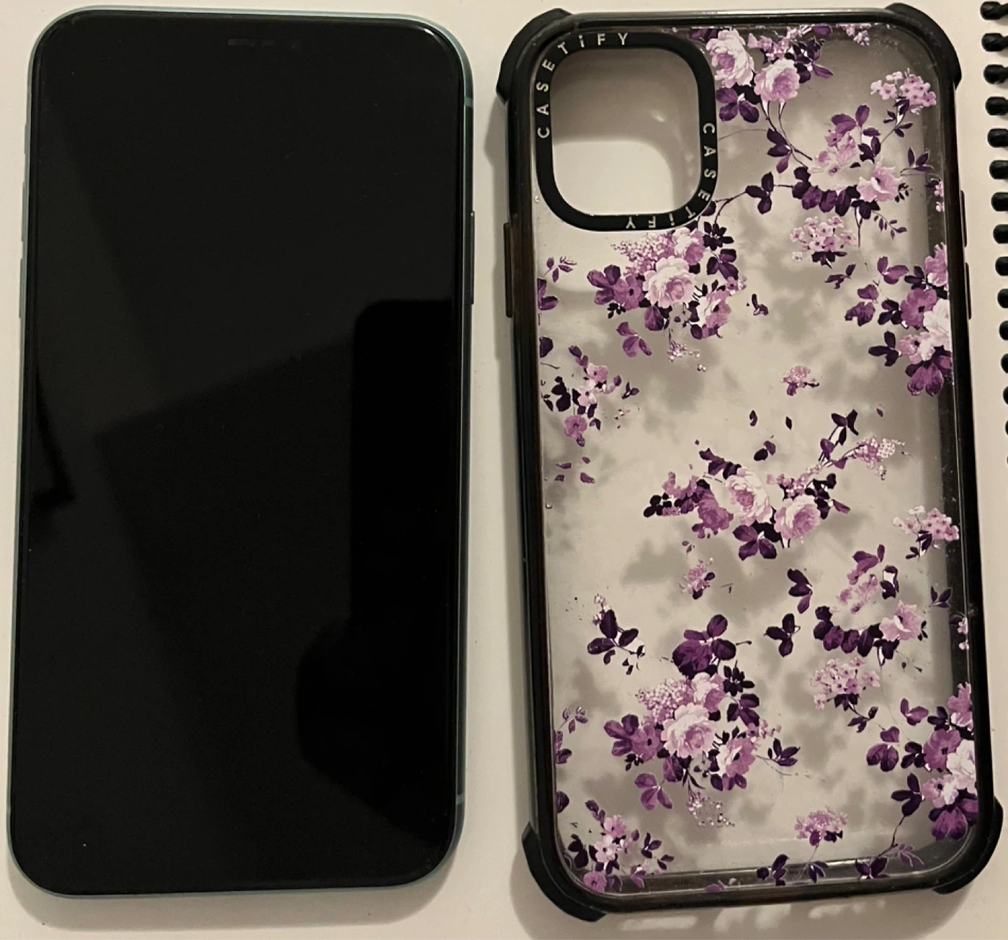 Apple iPhone 11 with Casetify Floral Case - photo 3