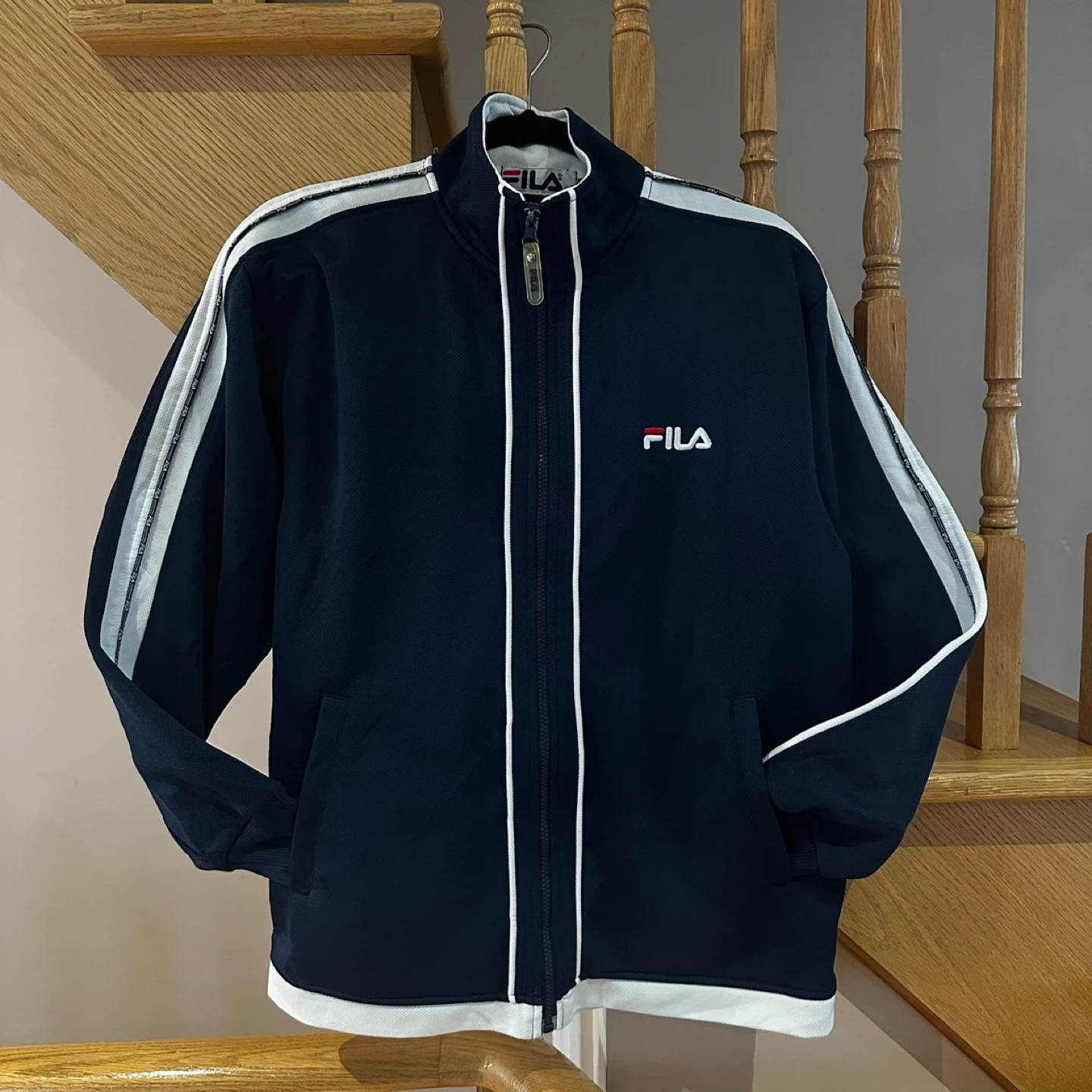 Vintage Fila Track Jacket Lrg