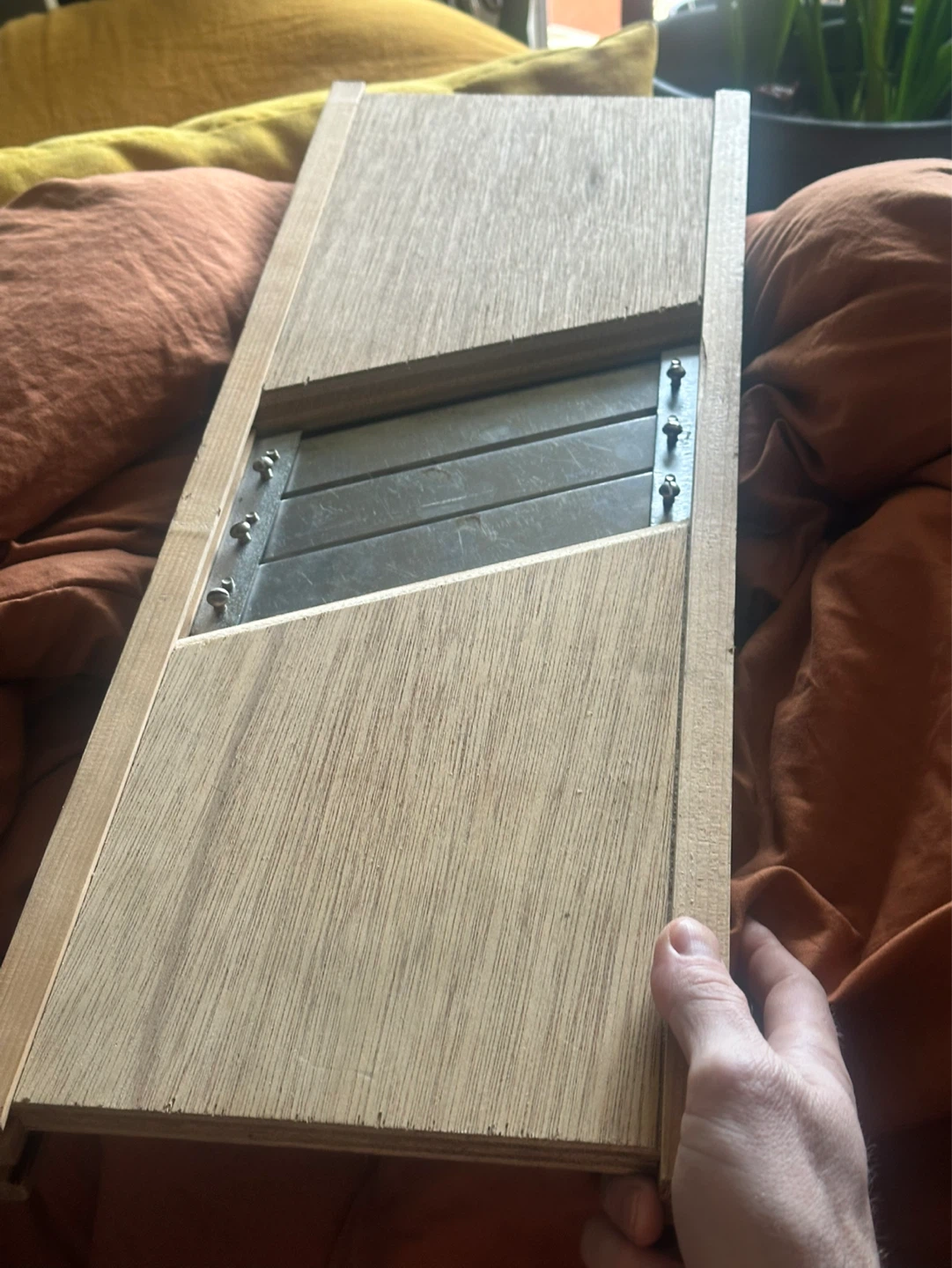 3 blade wood cabbage slicer