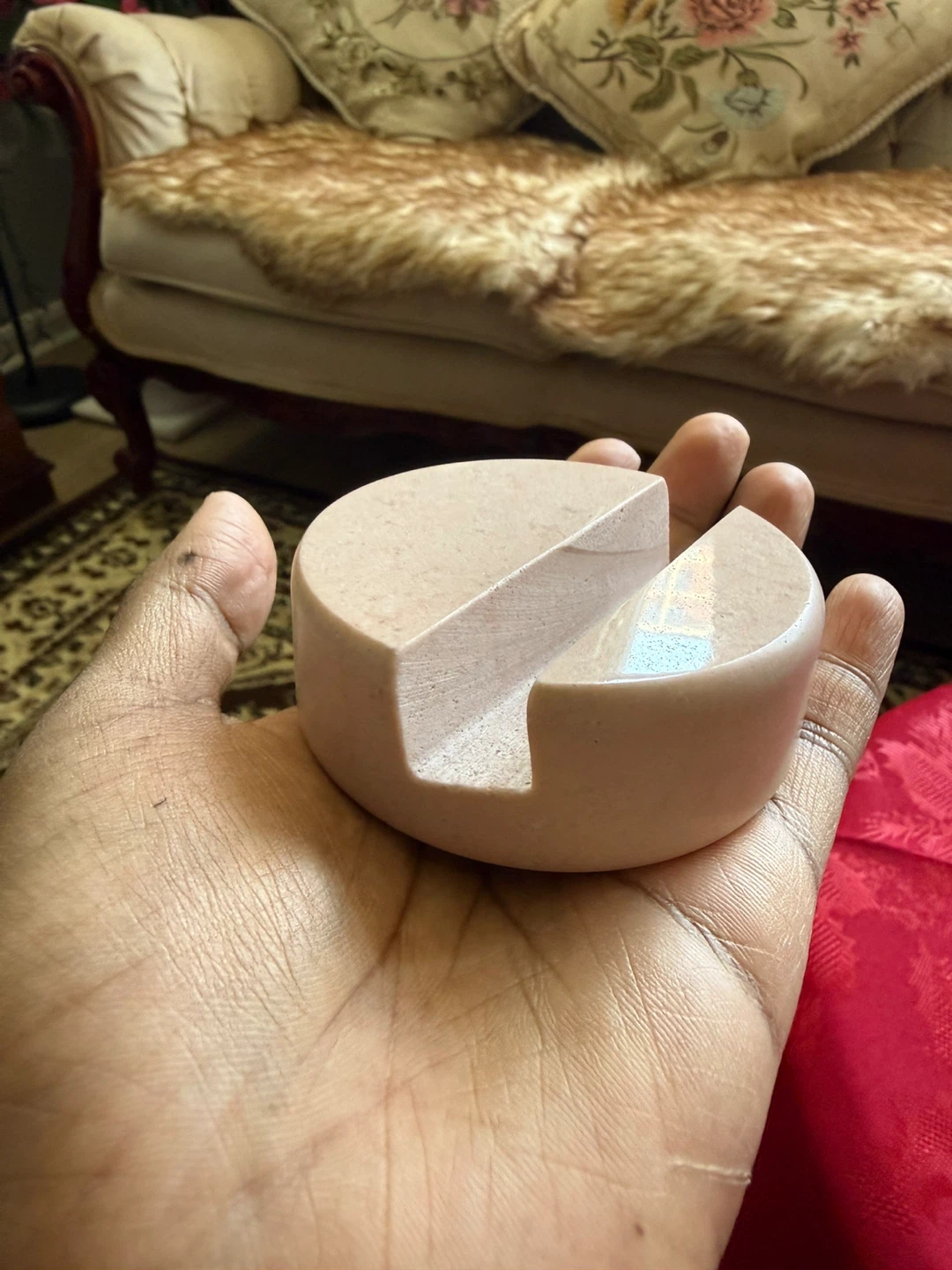 Pink Marble Phone Stand/Holder - photo 4