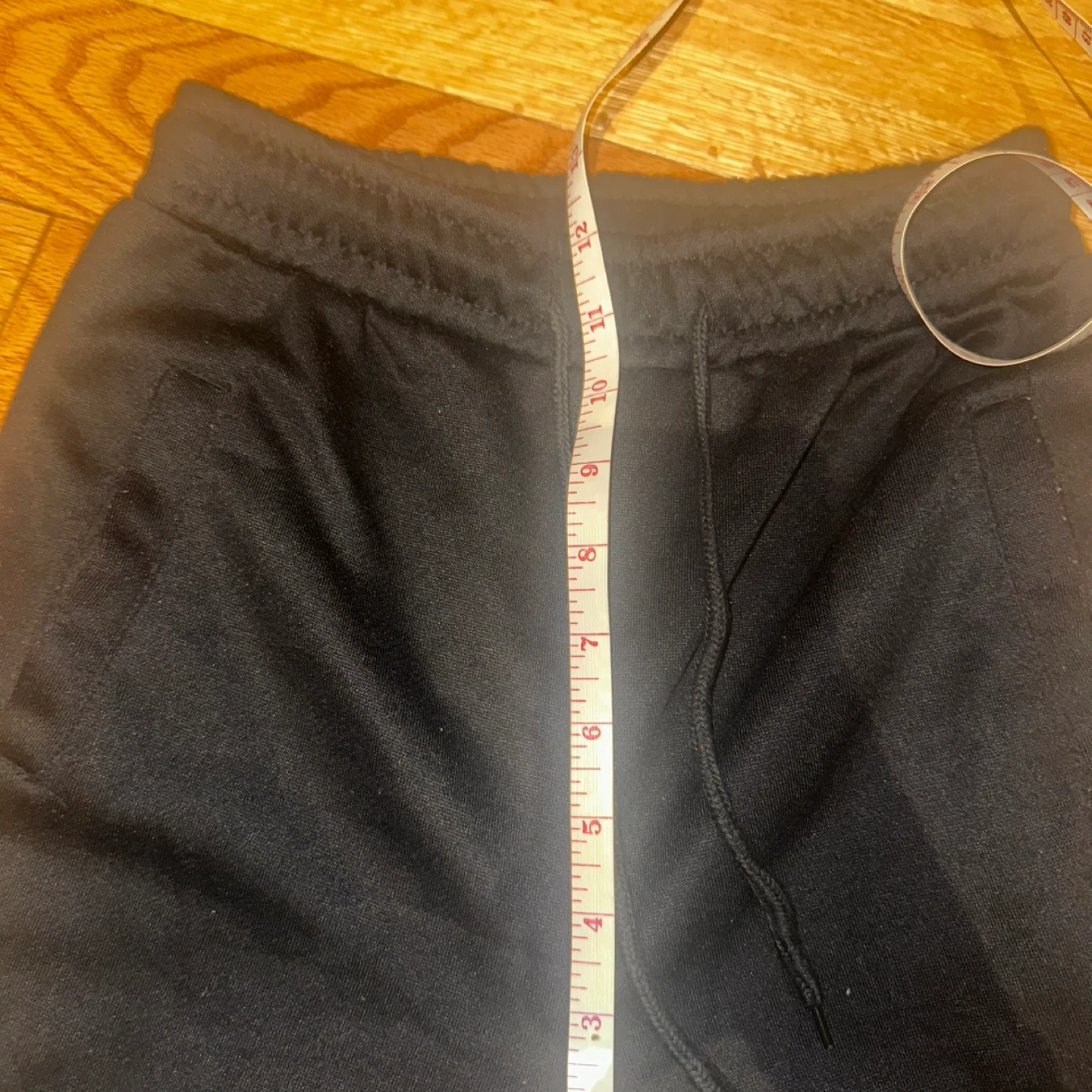 Stacked Flare leg Black Track Pants S - photo 3