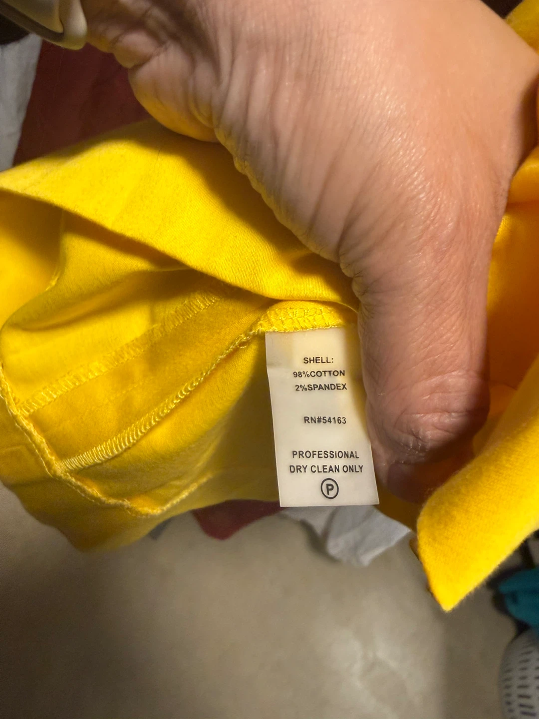 Calvin Klein Yellow Cotton Blend Sleeveless Dress Size 8 - photo 5