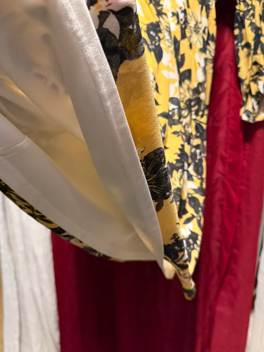 Yellow Floral Print Dress - photo 4