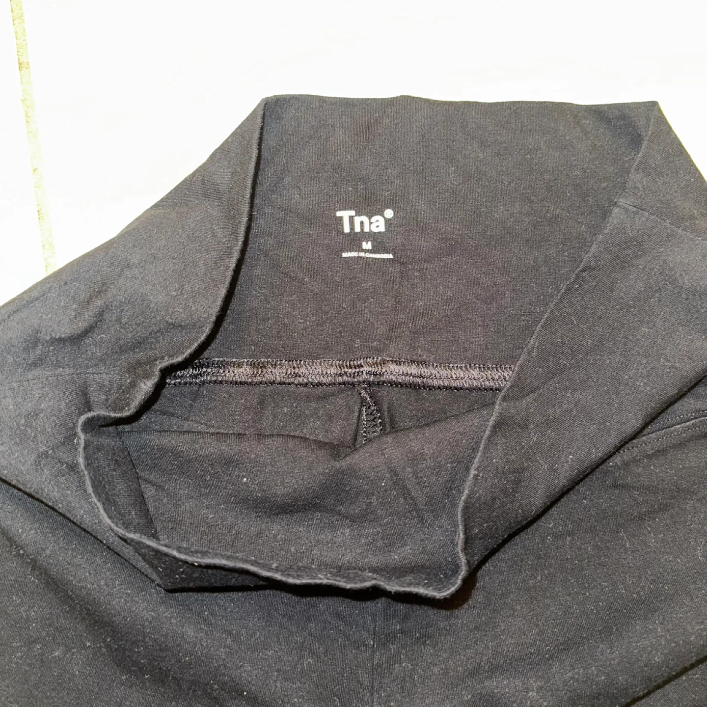 Tna Black Yoga Pants Size M - photo 2