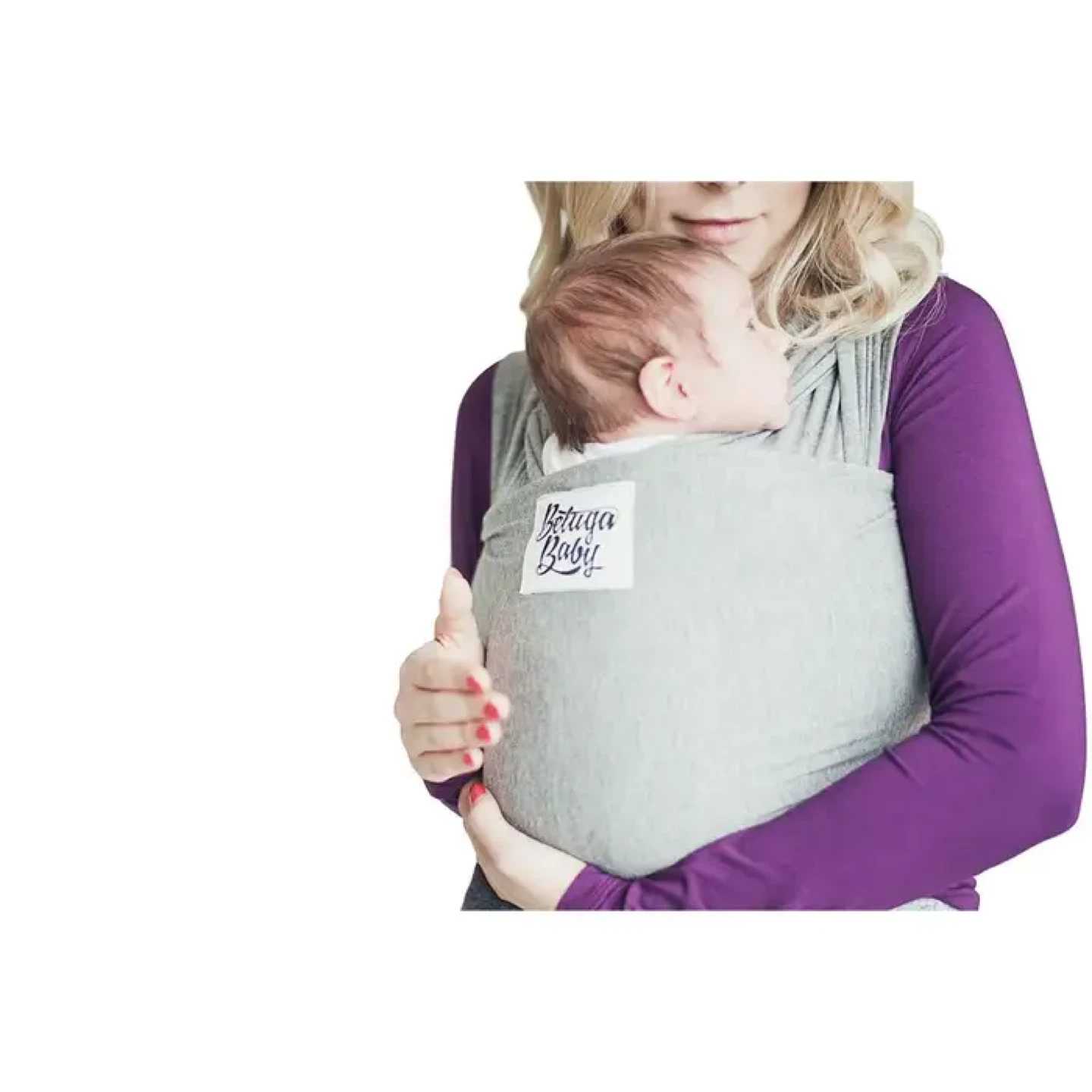 Beluga Baby Wrap in Heather Gray - like new condition