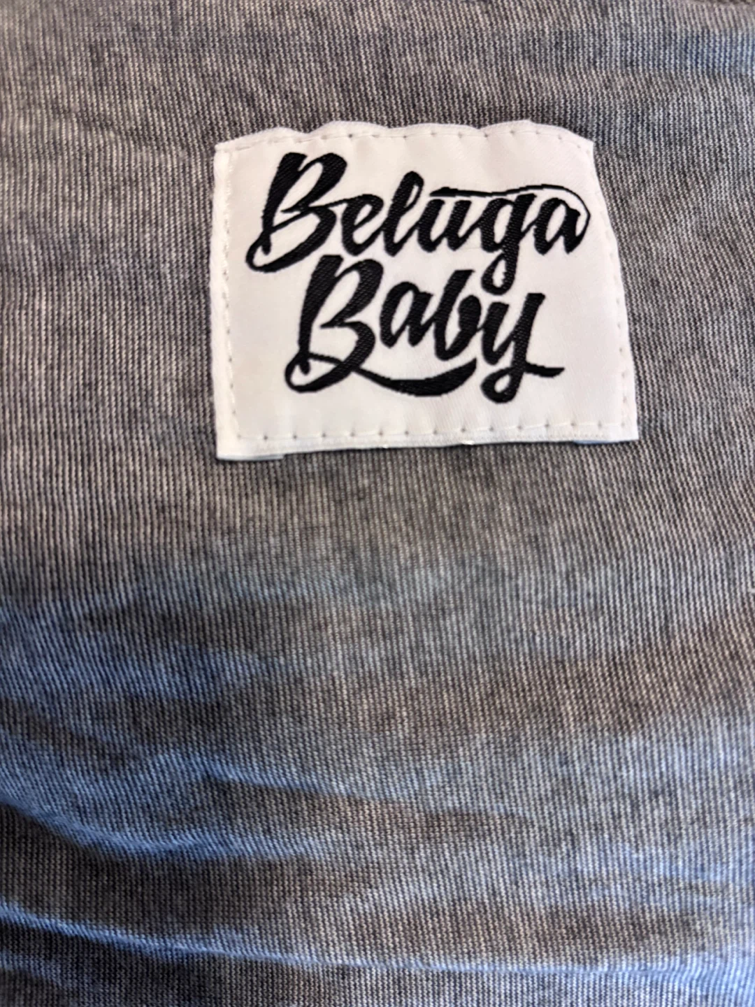 Beluga Baby Wrap in Heather Gray - like new condition - photo 3
