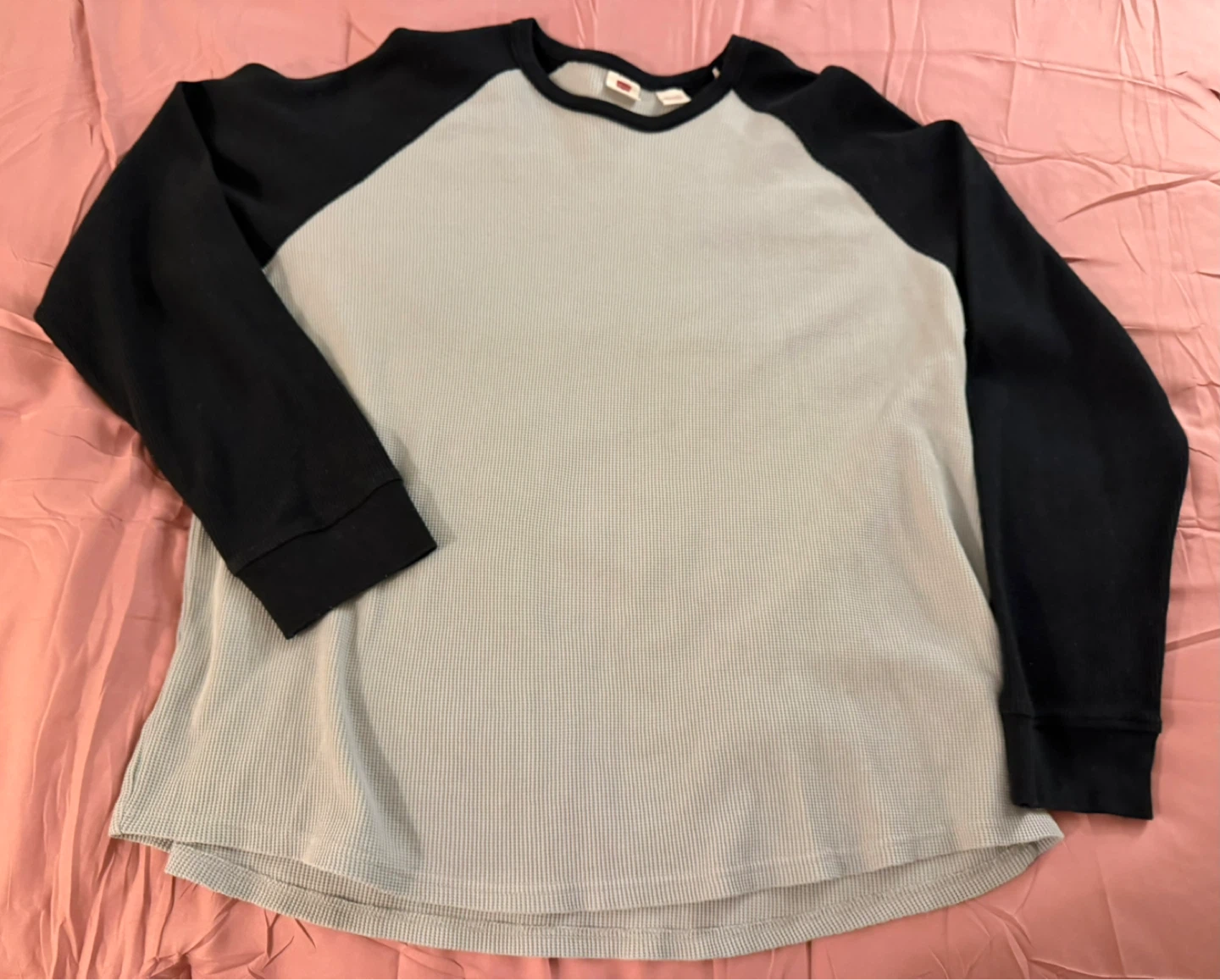Levi's Men's Standard Fit Raglan Long Sleeve Thermal Shirt XXL