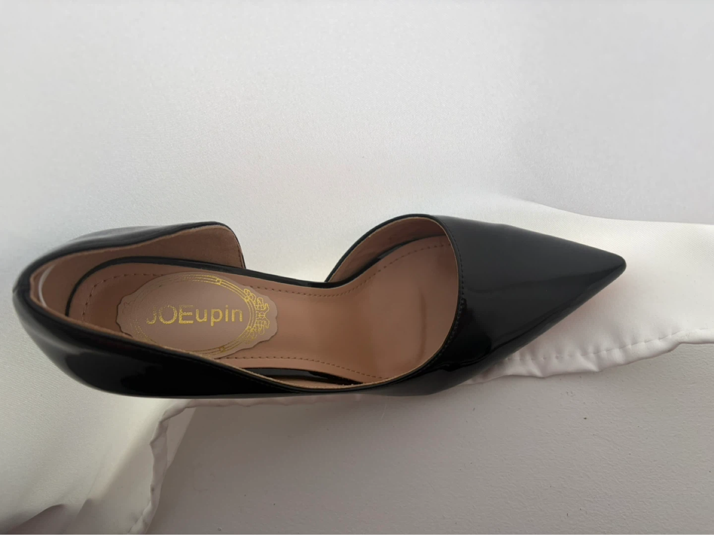 Black Patent Leather Pumps/shoes - photo 3