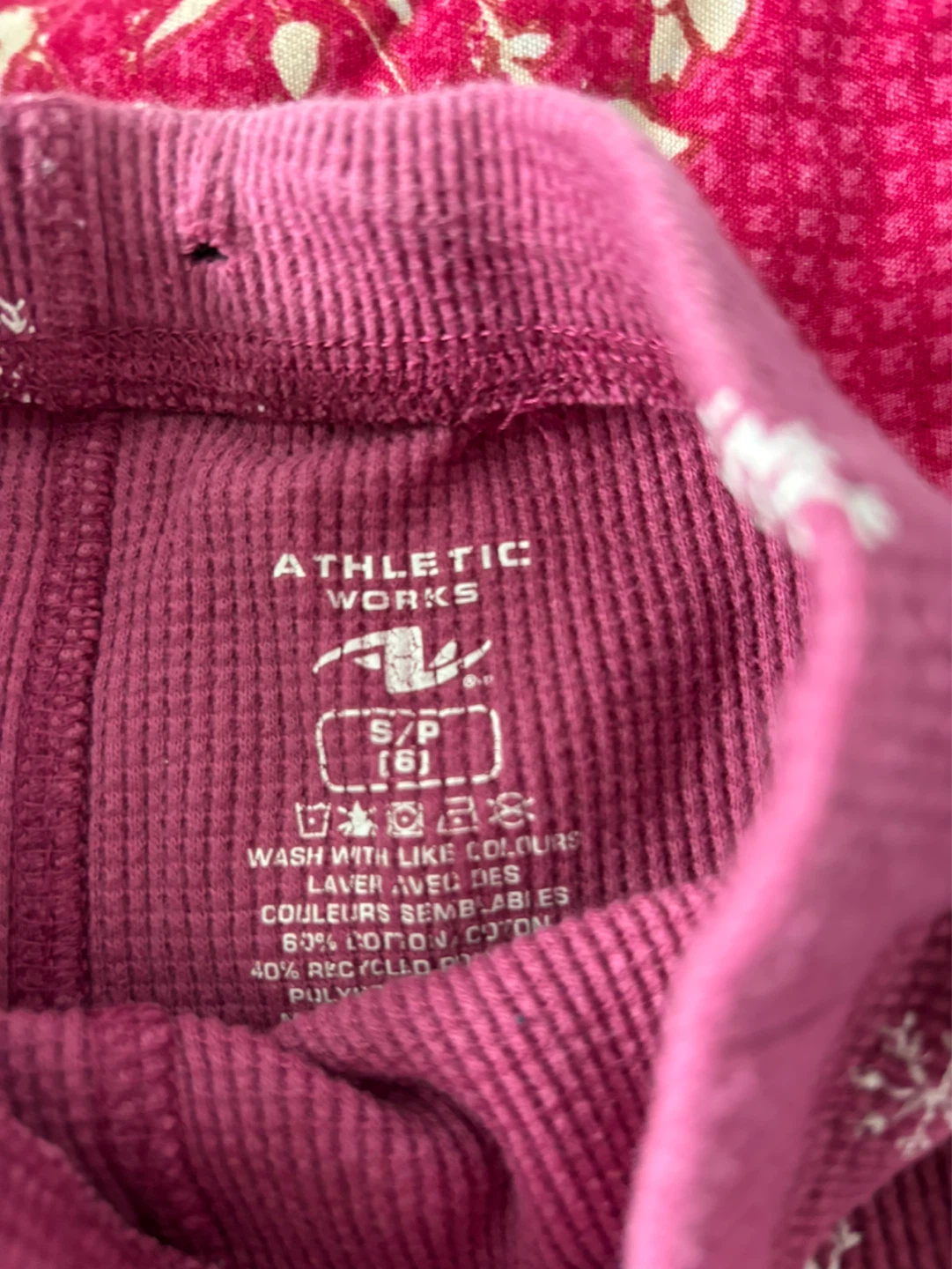 Athletic Works Girls thermal  Set