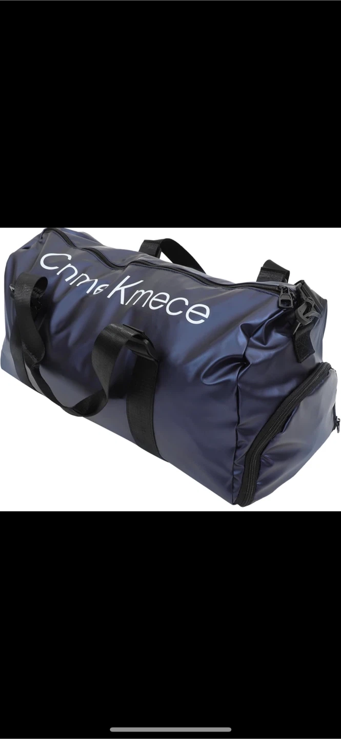 Navy Blue Duffle Bag