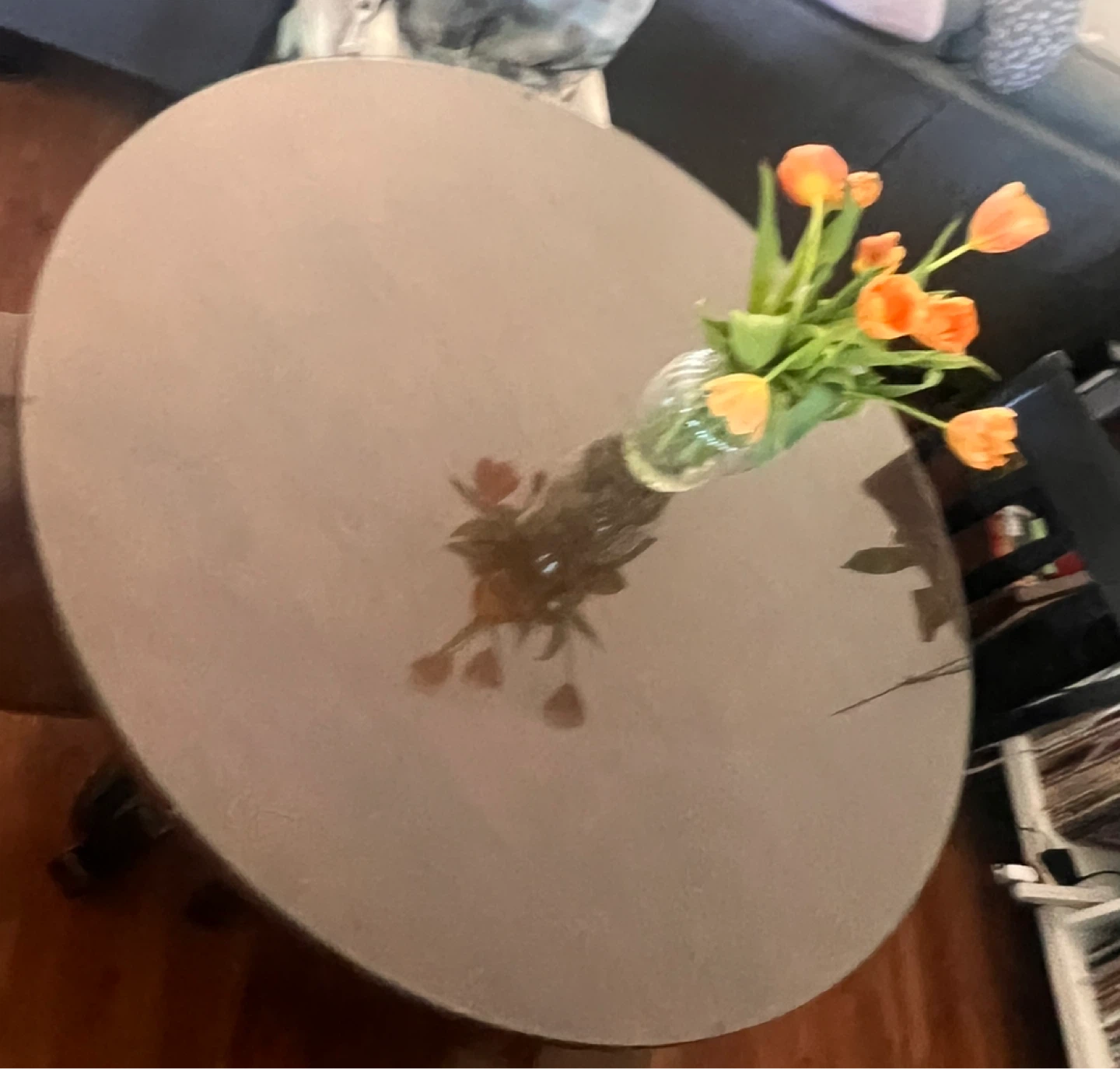 Used “New Classic Furniture” Gia Round Dining Set
