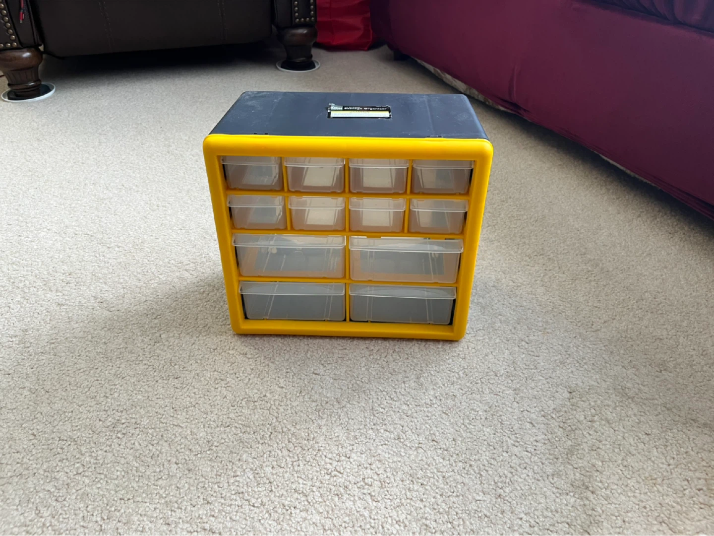 12 Drawer Plastic Storage Organizer - LIKE NEW