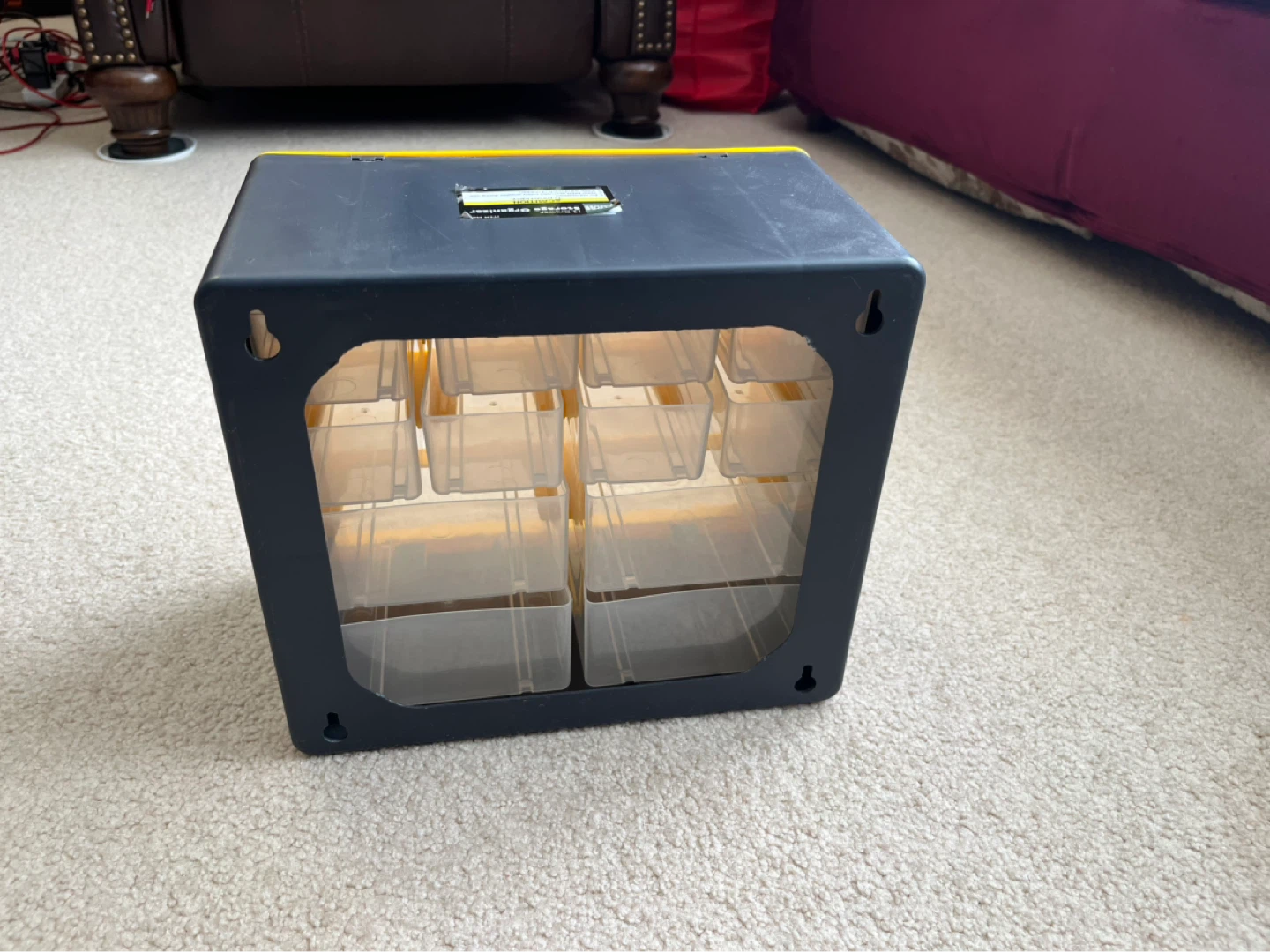 12 Drawer Plastic Storage Organizer - LIKE NEW - photo 3