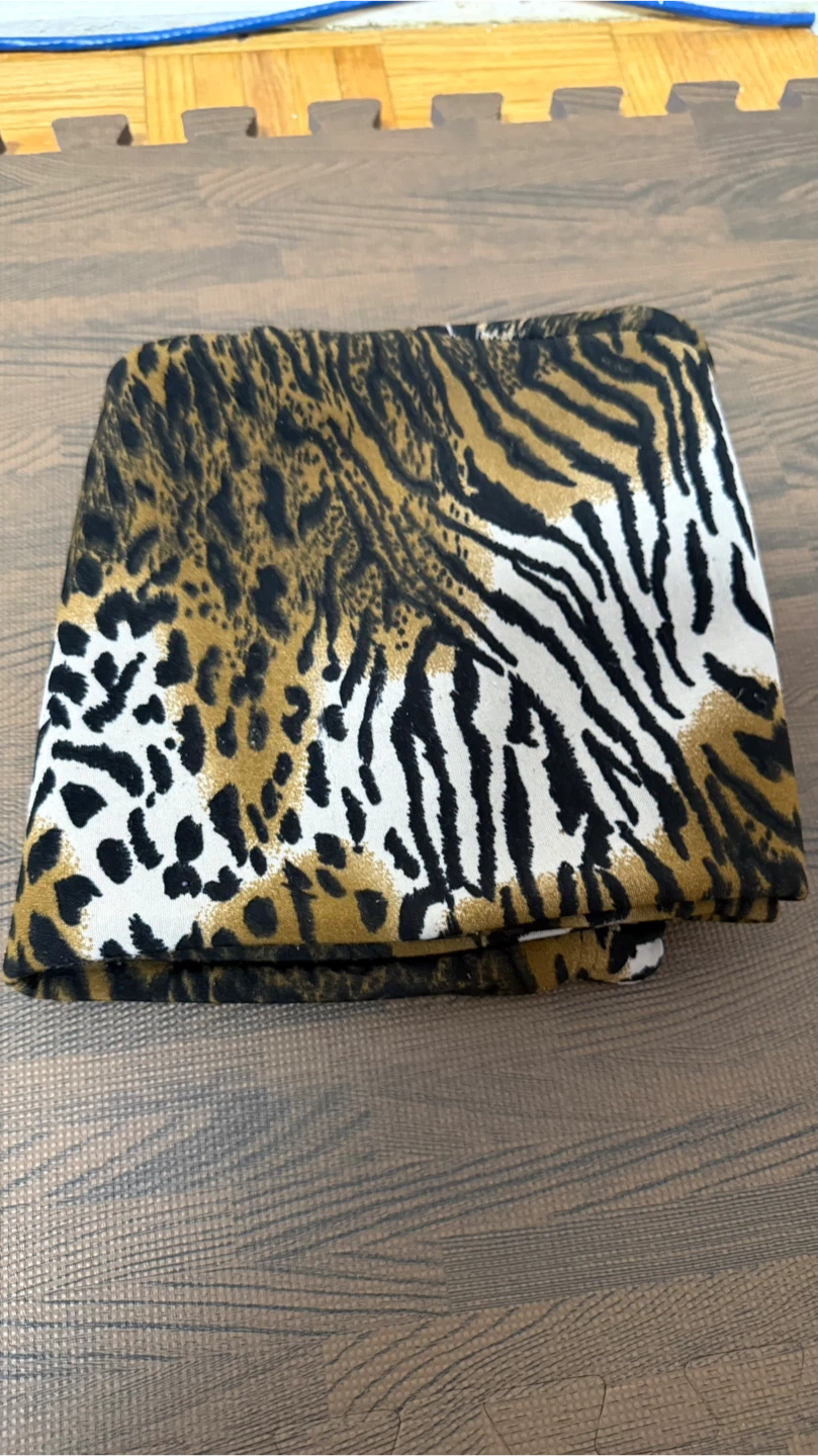 Two various Print Fleece-Lined Leggings