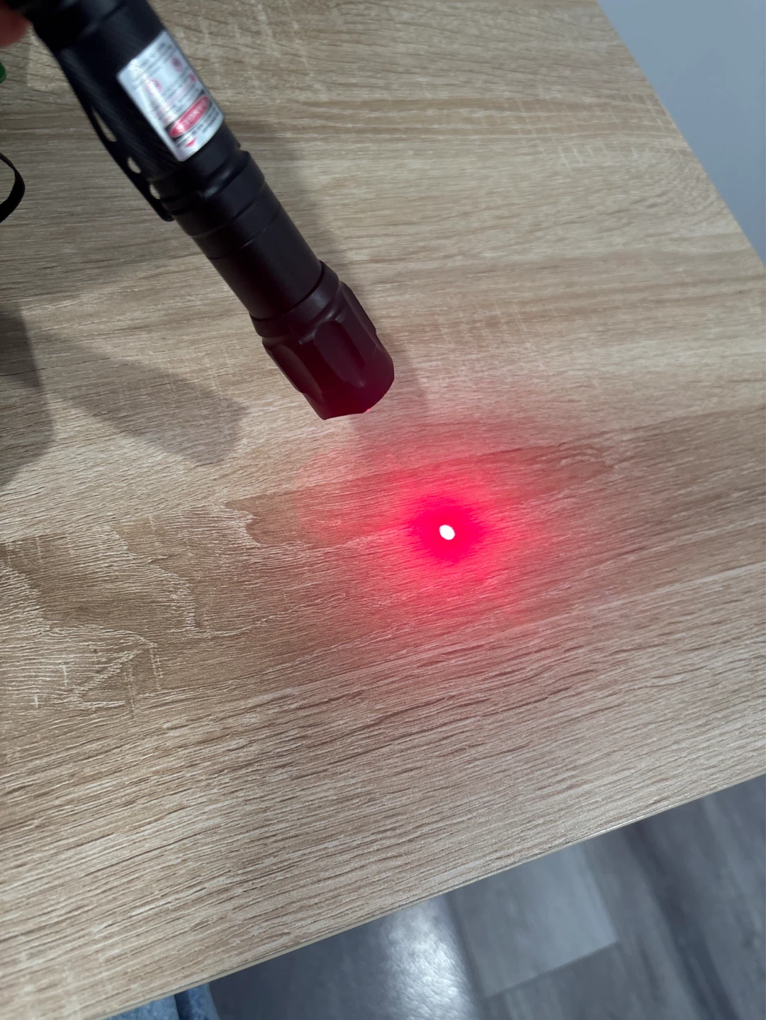 Black LED Flashlight with Multiple Heads and Charger - photo 2