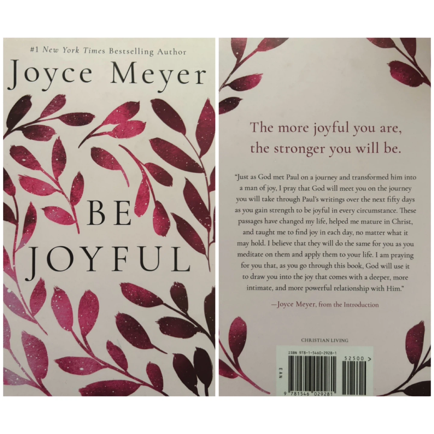 (Hardcover Book) "Be Joyful"