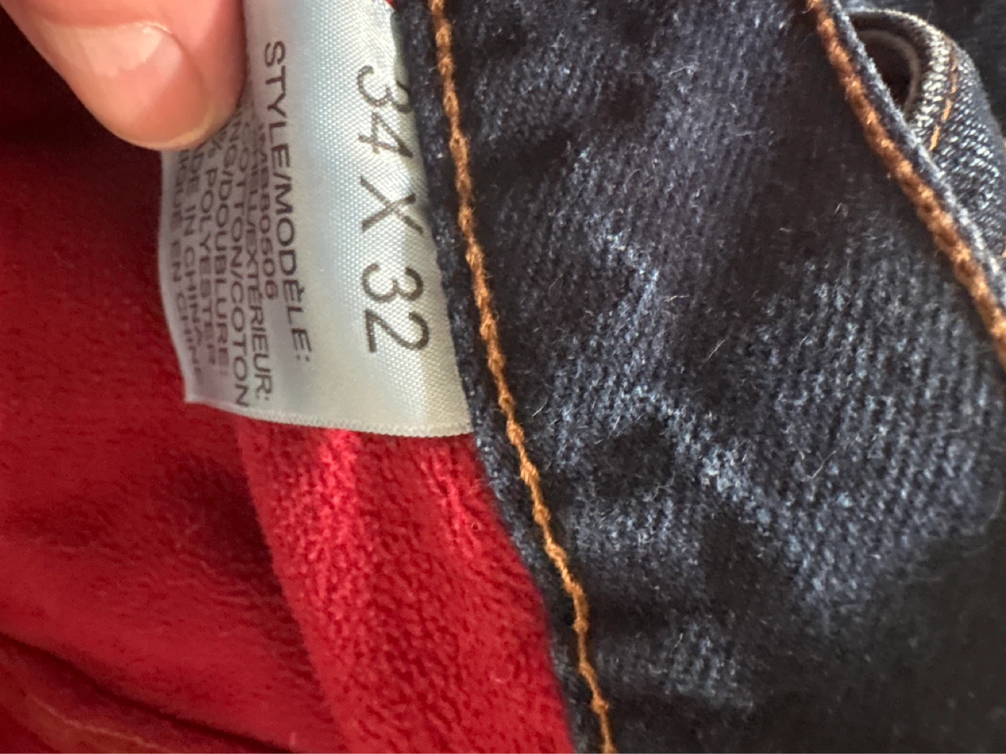 Dakota Flannel Lined Jeans - 34x32 - photo 4