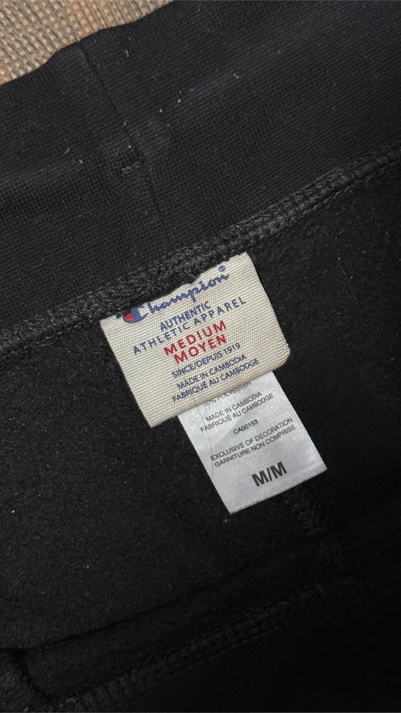 Champion Black sweatpants 🖤 - photo 4