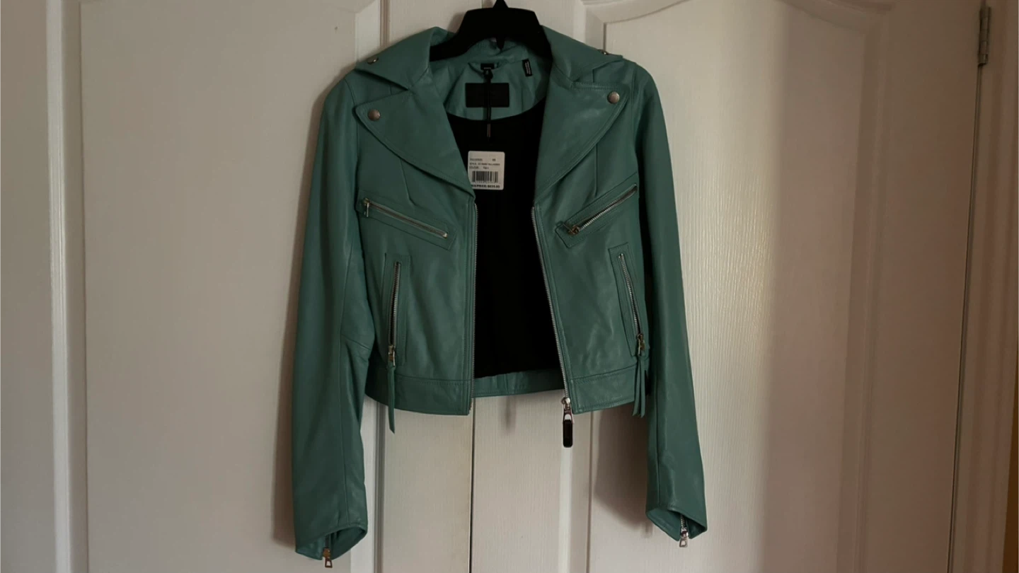 Mindsak Leather Moto Jacket