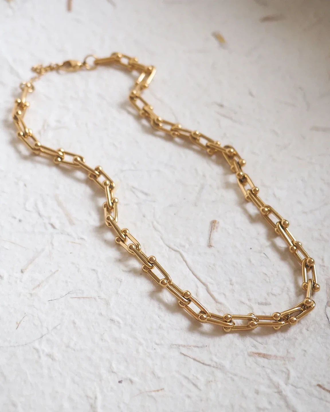 New brazilian gold plated 18 k Chain Necklace