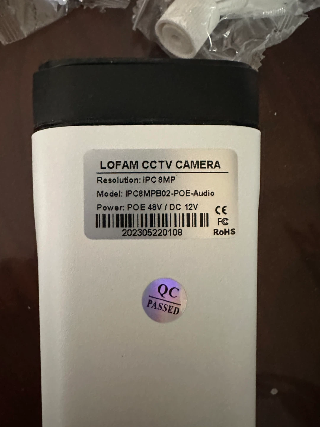 LOFAM IPC8MPB02 CCTV Camera - 8MP Resolution - photo 2