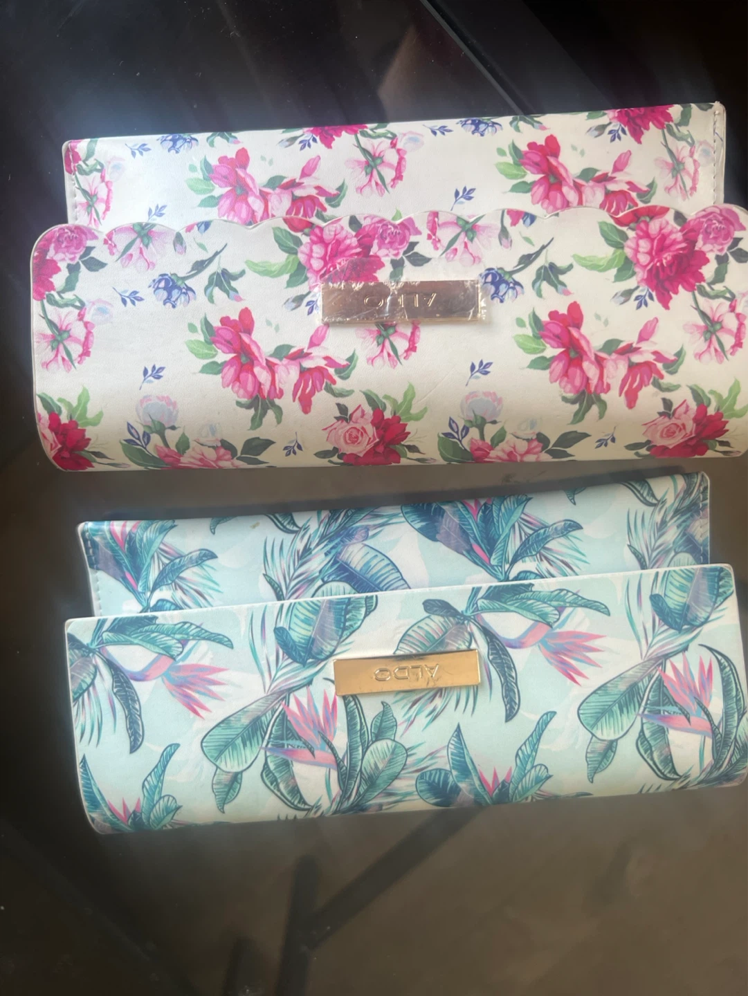 ALDO Floral and Tropical Print Wallets