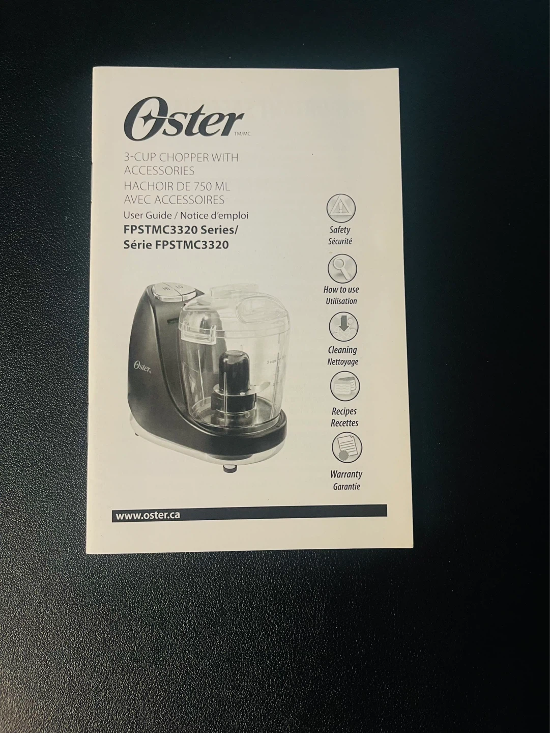 Oster 3-Cup Chopper