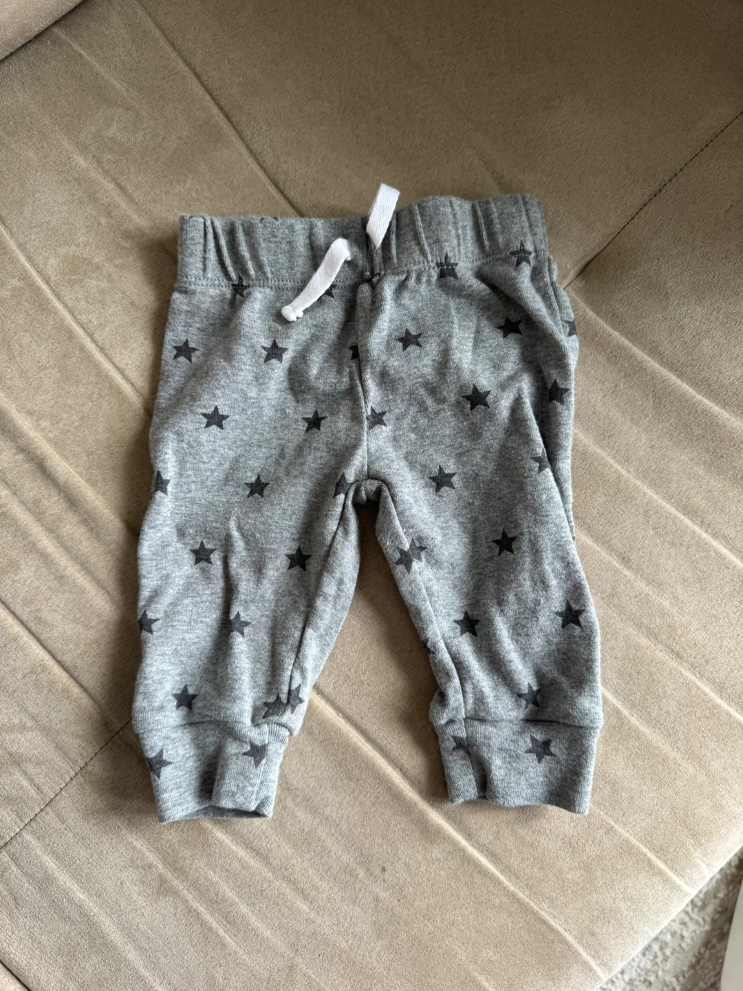 Baby Joggers Grey Stars Size 3-6 Months